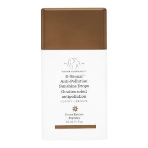 Drunk Elephant NIB D Bronzi Sunshine Drops 1oz Cocoa Extract Peptides